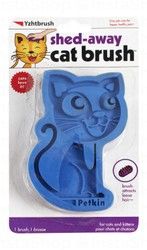 Petkin Blue De-Shedding Cat Brush