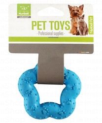 Nunbell Blue Star Shape Chew Dog Toy