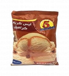 5 Minutes Ice Cream Mix Caramel Flavor