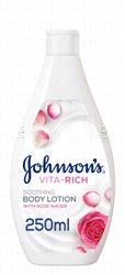 Johnson's Vita-Rich Soothing Body Lotion with Rose Water