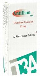 Antiflam 50mg Diclofenac Potassium