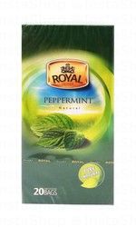 Royal Herbs Natural Peppermint Tea Bags