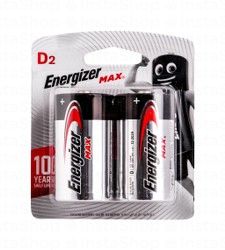 Energizer Max D2 Batteries