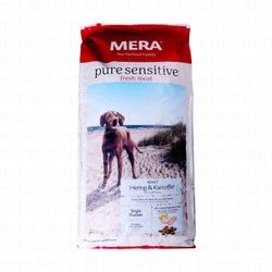 Mera Pure Sensitive Dry Food with Herring &amp; Potato for Adult Dogs