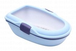 Stefanplast Blue Cat Litter Tray (60x40x23cm)