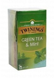 Twinings Mint &amp; Green Tea Bags (25 Pieces)