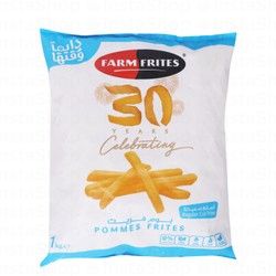 Farm Frites Frozen Original Pommes Frites - gluten free, transfat free, cholesterol free, vegan