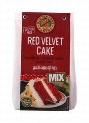 Organic Larder Red Velvet Cake Mix- gluten free, preservatives free, lactose free, palm oil free