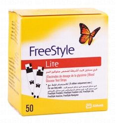 Freestyle Lite Blood Glucose Test Strips