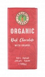 Organic Larder Dark Chocolate with Orange