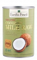 Earth's Finest Organic Raw Coconut Milk - preservatives free, additives free, BPA free