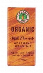 Organic Larder Milk Chocolate with Caramel &amp; Sea Salt