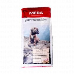 Mera Pure Sensitive Dry Food with Turkey &amp; Rice for Junior Dogs