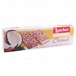 Loacker Gran Pasticceria Coconut and Chocolate Covered Wafers - transfat free, hydrogenated fat free