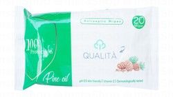 Qualita Antiseptic Wipes with Pine Oil &amp; Vitamin E Ph 5.5