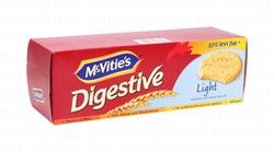 McVitie's Digestive Light Wholewheat Biscuits - artificial flavors free, artificial colors free