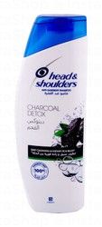 Head &amp; Shoulders Charcoal Detox Shampoo - Deep Cleansing &amp; Instant Itch Relief