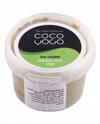 Coco Yogo Matcha &amp; Mint Ice Cream - gluten free, vegan