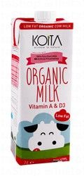 Koita Organic  Low Fat Cow's Milk - artificial preservatives free