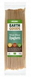 Earth Goods Organic Whole Wheat Spaghetti Pasta - vegan, GMO free