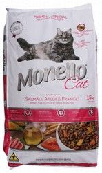 Monello Special Premium Dry Cat Food with Salmon, Tuna &amp; Chicken for Adult Cats
