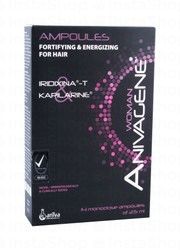Anivagene Woman Ampoules with Iridixan-T &amp; Kapilarine for Fortifying &amp; Energizing Hair - allergen free, paraben free