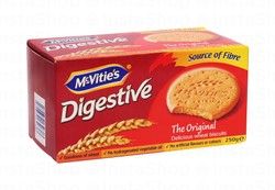 McVitie's Digestive Original Wheat Biscuits - hydrogenated vegetable oil free, artificial colors free, artificial flavors free