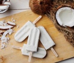 Crazy Coconut Popsicle - vegan