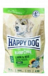 Happy Dog Naturcroq Dry Food with Lamb &amp; Rice for Sensitive Adult Dogs - no added sugar