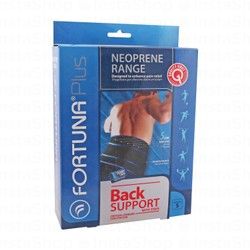 Fortuna Plus Small Neoprene Back Support (61-76cm)