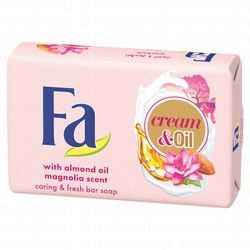 Fa Cream &amp; Oil Soap Bar with  Silk &amp; Magnolia