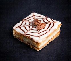 Pecan Mille-Feuille Slice