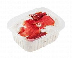 Fresh Kiri Cheese with Basterma