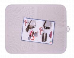 Georplast White Cat Litter Mat (42x33m)
