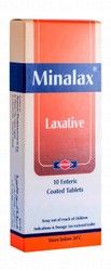 Minalax with Dioctyl Sodium Sulphosuccinate &amp; Bisacodyl Laxative