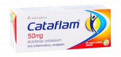 Cataflam Anti-Inflammatory Analgesic Tablets 50mg
