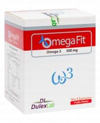 Omegafit 500mg Omega-3 Powder Supplement Fruit Flavor