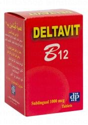 Deltavit 1000mcg Vitamin B12 Supplement