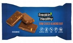 Freakin' Healthy Raw Choco Almond Bar - vegan, gluten free, no added sugar