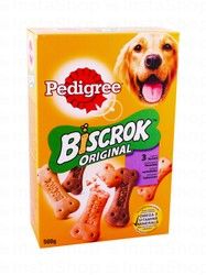 Pedigree Original Biscrok Bone Shaped Dog Treats - no artificial colorings &amp; scents