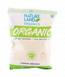 Nature Land Organic Chana Besan Flour - vegan