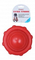 Dougez Red Non Toxic Rubber Fetch Dog Toy