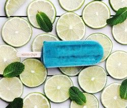 Galactic Lime &amp; Mint Popsicle - vegan
