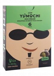 Yumochi Michi Matcha Mochi Ice Cream - low calorie