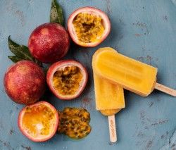 Passion Fruit Popsicle - vegan