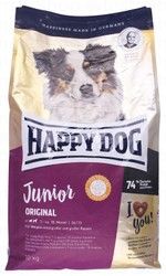 Happy Dog Original Dry Food for Junior Dogs (7-18 Months) - gluten free