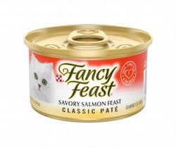 Purina Fancy Feast Gourmet Wet Cat Food Classic Pate with Savory Salmon