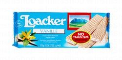 Loacker Crispy Wafers with Vanilla Filling Cream - trans fat free