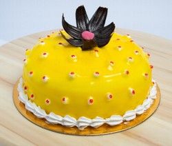 Eggless Pineapple Cake