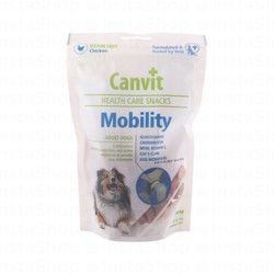 Canvit Mobility Health Care Snacks with Chicken, Glucosamine, Chondroitin, MSM, Vitamic C &amp; Egg Membrance for Adult Dogs - grain free